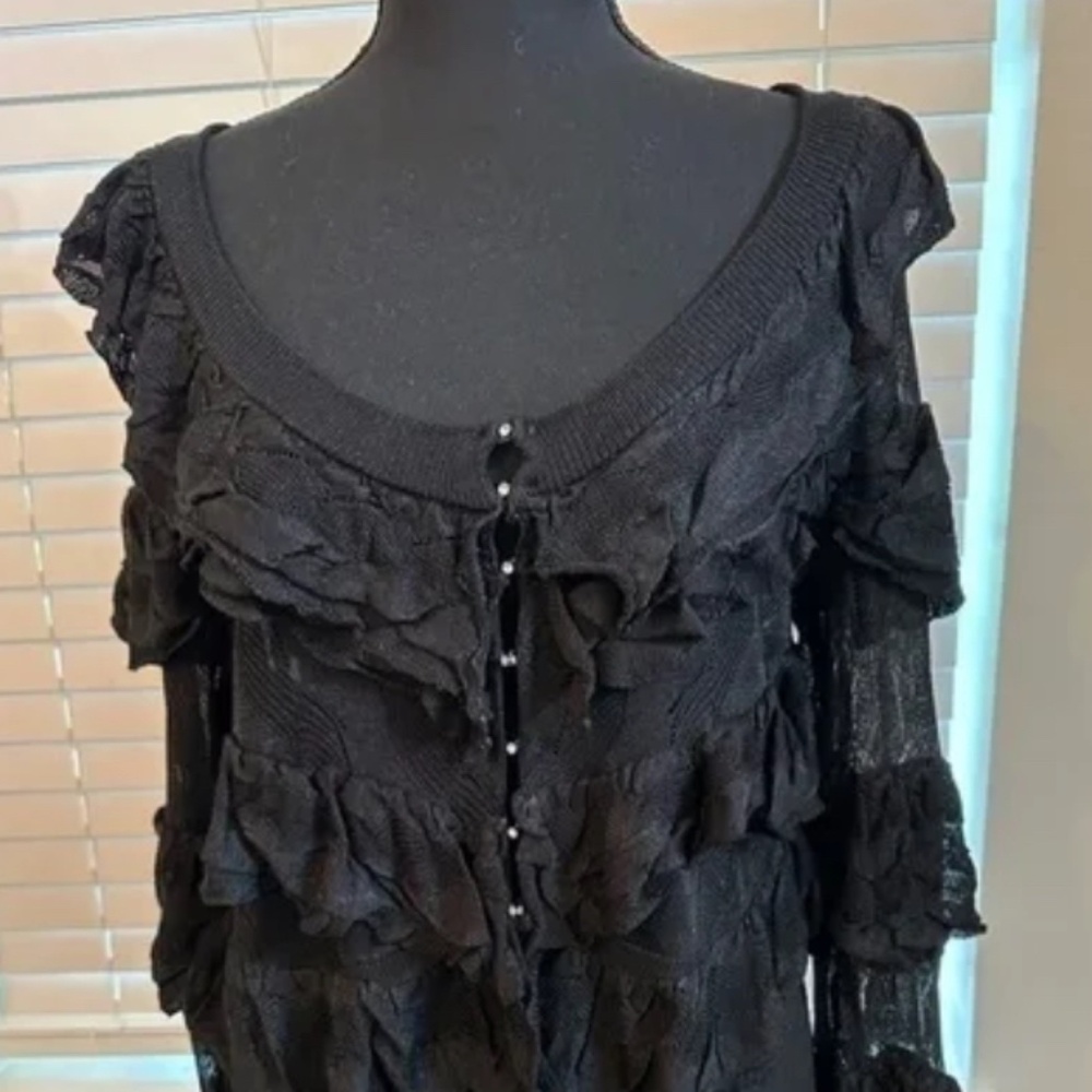 NWT Ruffle Cardi by Free People - Picture 5 of 12